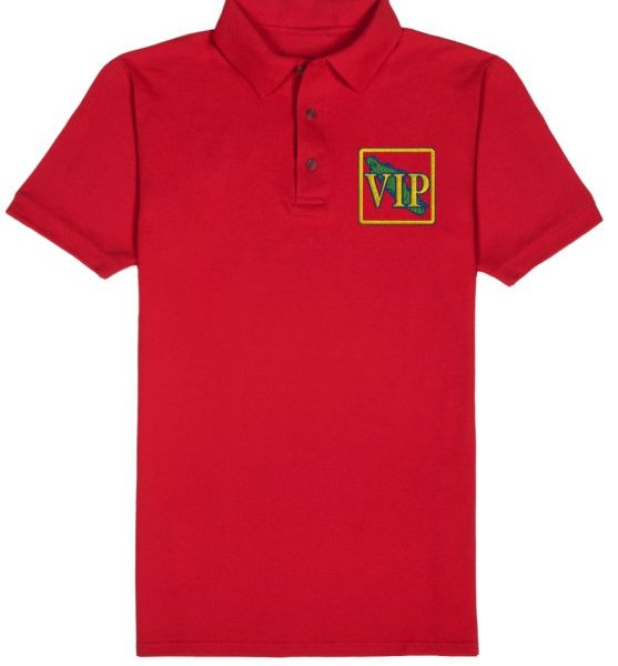 Men's VIP Polo Shirt Red